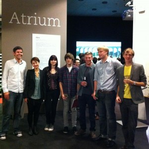 (Left to Right) Noel Goodwin, Gillian Hathaway, Natalia Remfeld, Gary McQuiggin, Jacob Dwyer, Dan Allen and Ollie Hall.